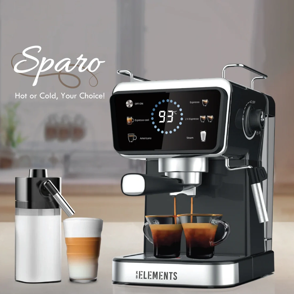 [101861] KB Elements Sparo Coffee Machine | ELK203CB
