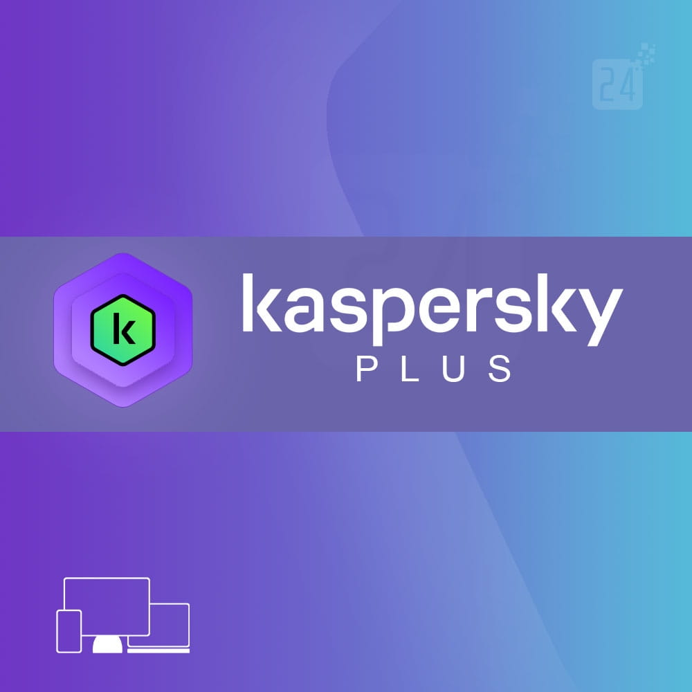 Kaspersky Plus 3 Devices – 1 Year Subscription