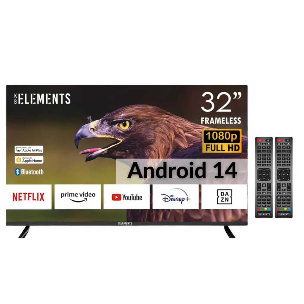 [101859] KB Elements 32″ Led Tv FHD Smart Frameless | ELT32DE14S