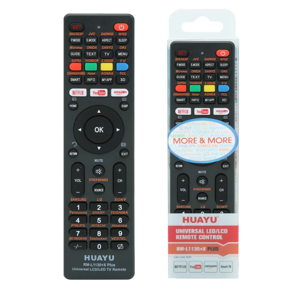 [102179] Huayu Universal Remote Control For All Brands TV | RM 1130+X