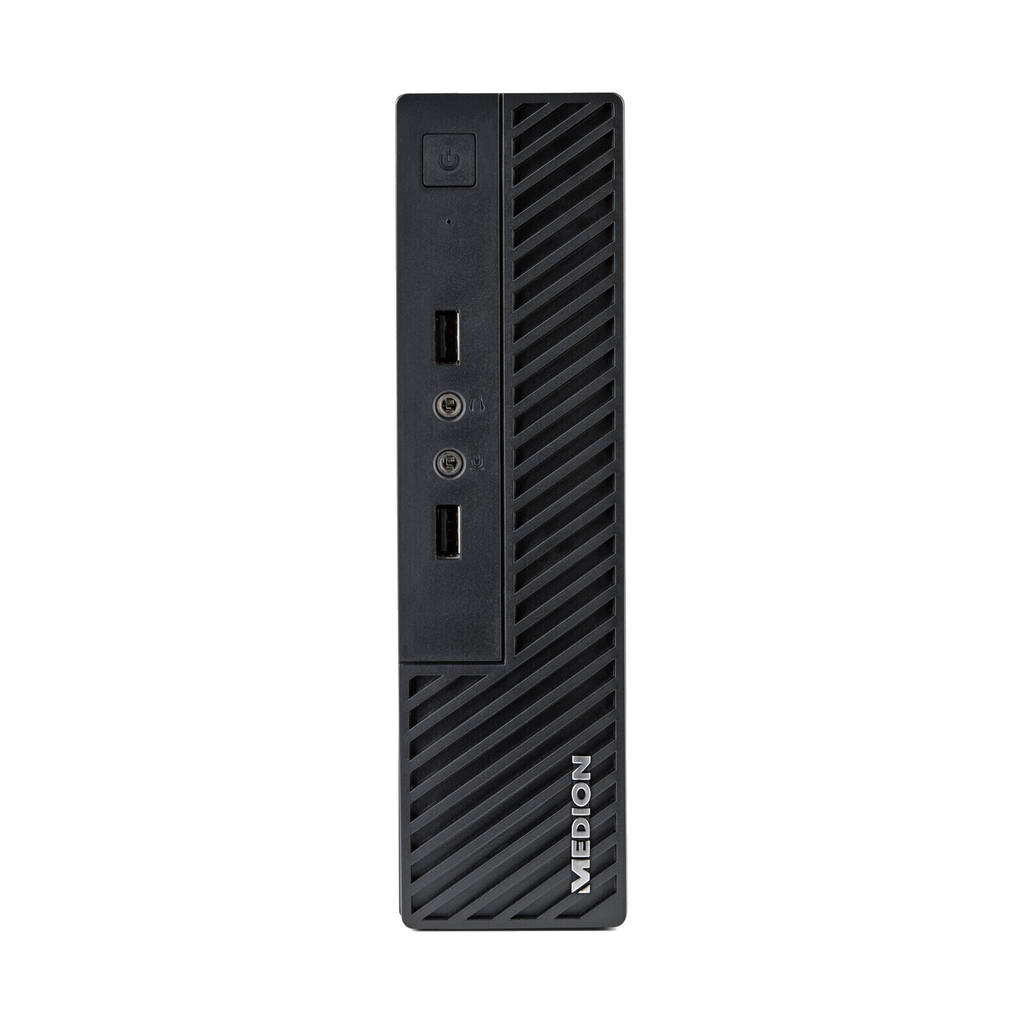 [920015] Medion Akoya S23003 – USFF PC – Intel Celeron J4125 Quad-Core – RAM 4GB – SSD 128GB – Intel UHD Graphics 600