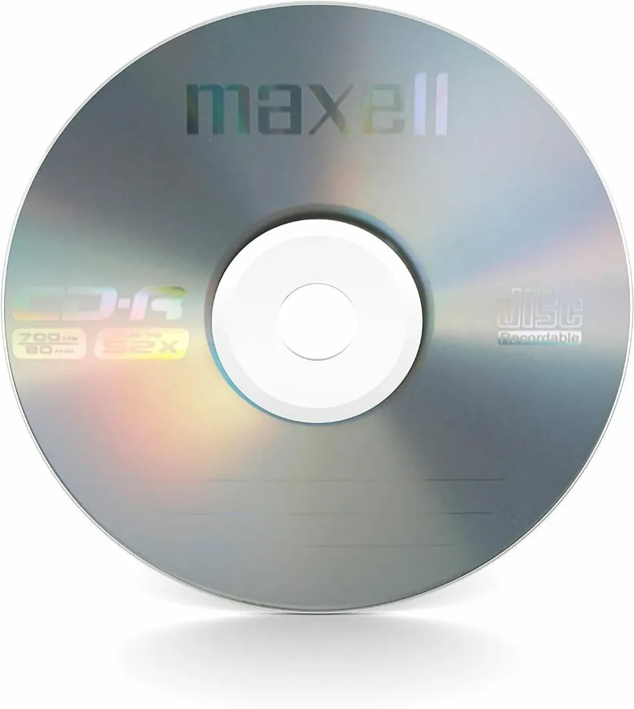 [101404] Maxell Blank CD-R 700MB 80Min 52X Disc | CD-R80MQ-U