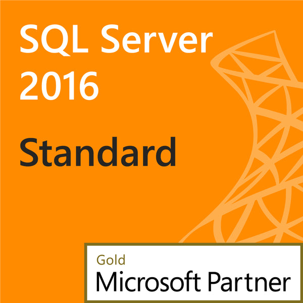 Microsoft SQL Server 2016 Standard – 1 User – Digital Key
