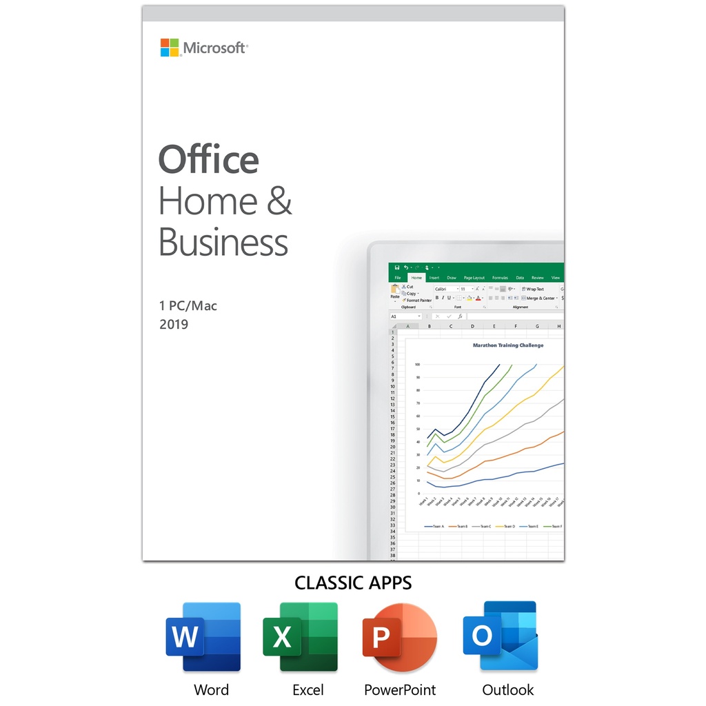 Microsoft Office 2019 Home & Business – Windows – ESD