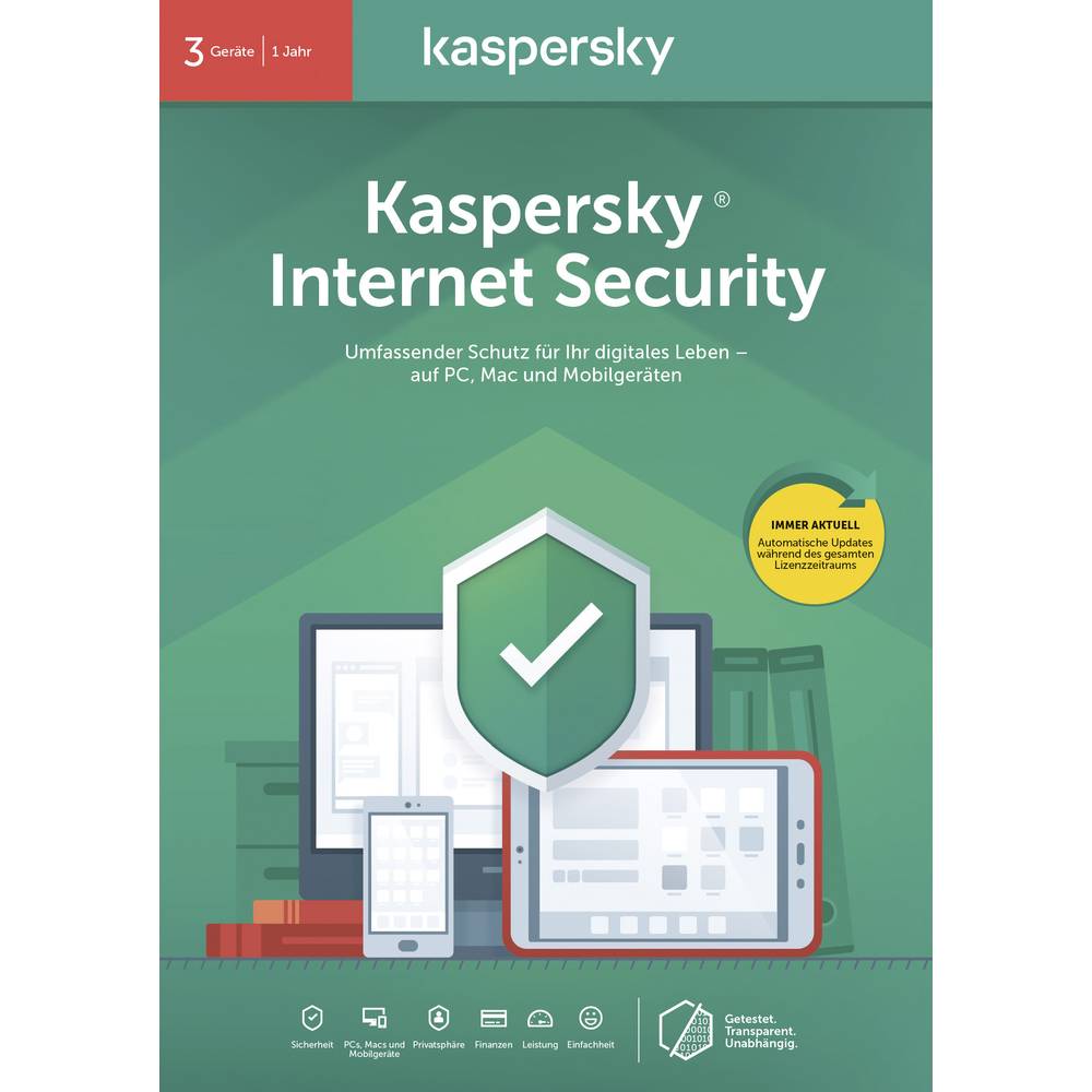 [465515] Kaspersky Internet Security 3 Devices – 1 Year Subscription