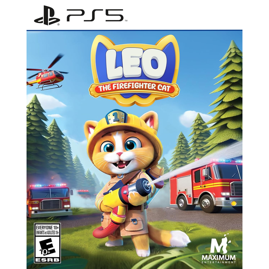 Leo the Firefighter Cat