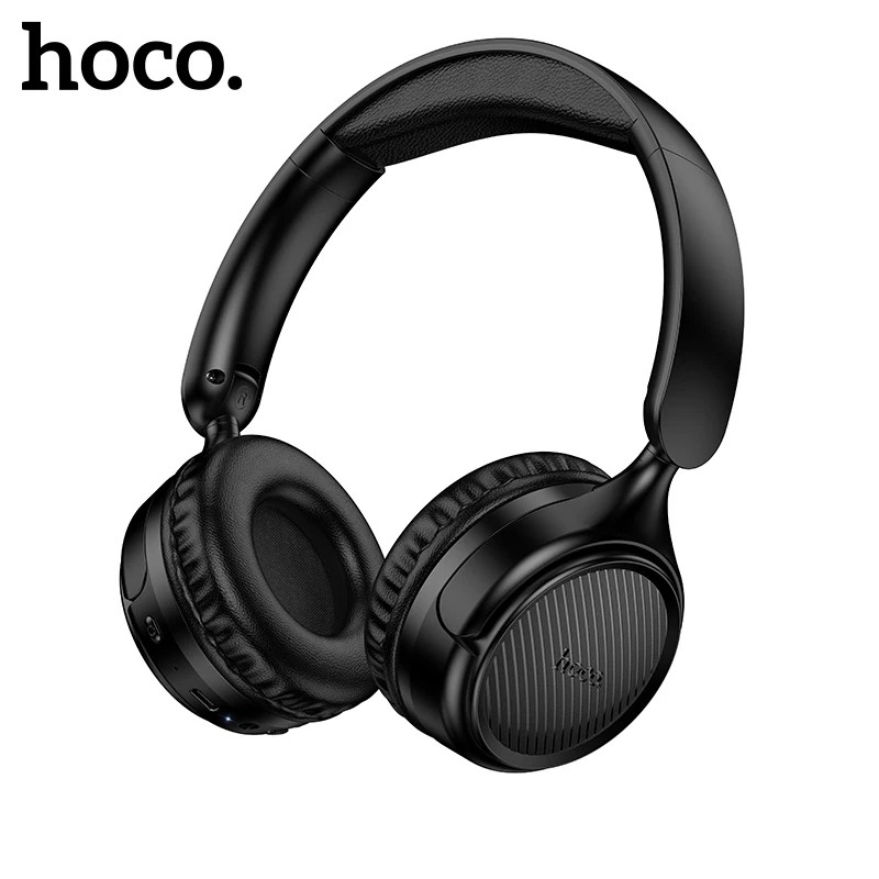 [102310] Hoco Pure Bass Wireless Headphones Black - W66