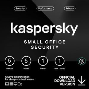Kaspersky Small Office Security For 5 Devices + 5 Mobiles + 1 Server - 1 Year Subscription
