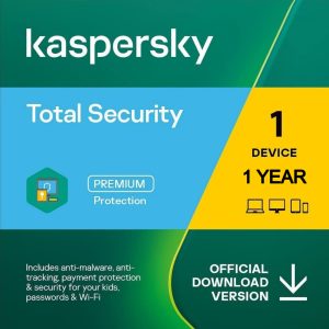 Kaspersky Total Security 1 Device - 1 Year Subscription