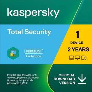 Kaspersky Total Security 1 Device - 2 Years Subscription