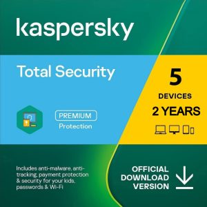 Kaspersky Total Security 5 Devices - 2 Years Subscription