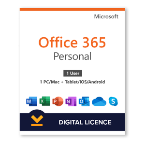 Microsoft 365 Personal - Account - 1 Device