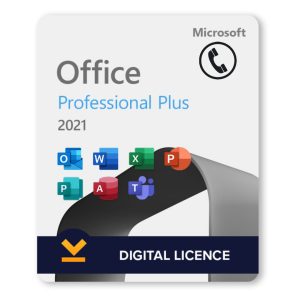 Microsoft Office 2021 Professional Plus - Windows - ESD - Phone Activation