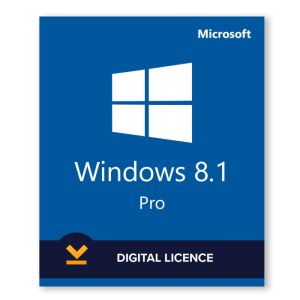 Microsoft Windows 8.1 Pro - 1PC - Digital Key