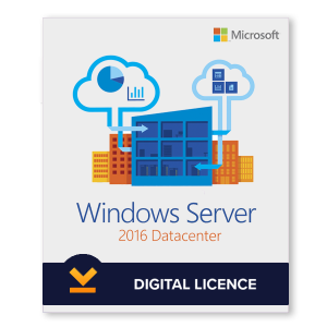 Microsoft Windows Server 2016 Datacenter- Digital Key