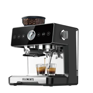 KB Elements Gusto Forte Coffee Machine With Grinder | ELK202CB