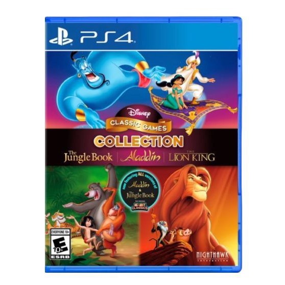 Classic Game Collection The Jungle Book, Aladdin, The Lion King - PS4