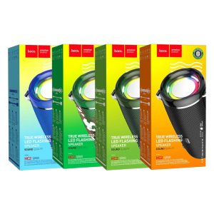 Hoco HC2 True Wireless LED Flashing Speaker IPX5 Waterproof | HC2
