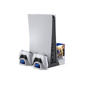 Multi-Functional Cooling Stand For Ps5 / Ps5 Slim