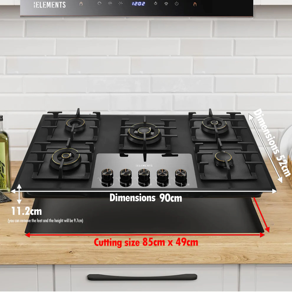 KB Elements Built-in Gas Cooktop ( 5 Burners ) | ELK132GH5 - Image 3