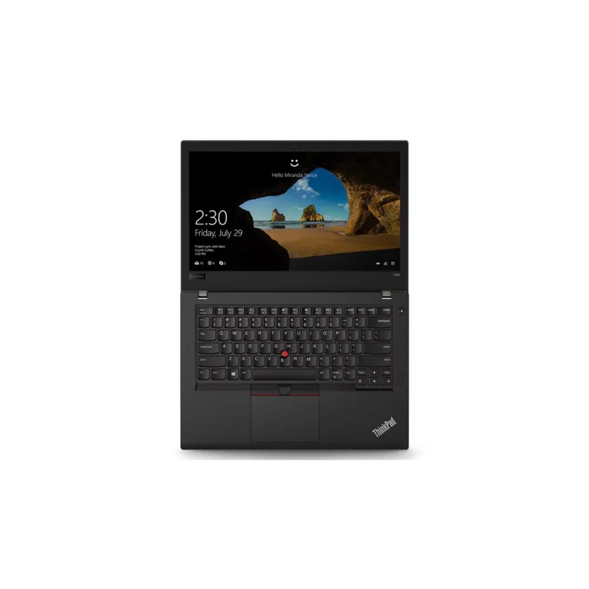 Lenovo ThinkPad T480 – 14″ Laptop – Intel® Core™ i5-8350U – RAM 8 GB – SSD 256 GB - Image 4