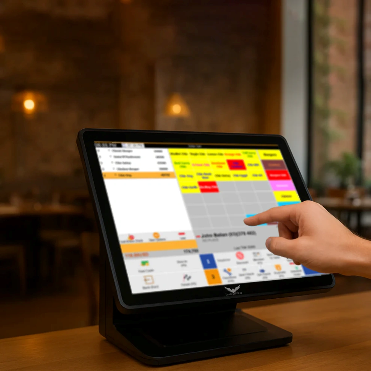 Buerotika POS System – All In One – 17 Touch – Intel Core I5 – RAM 8GB – SSD 256GB – Customer Display – B113POS – WEBP -8