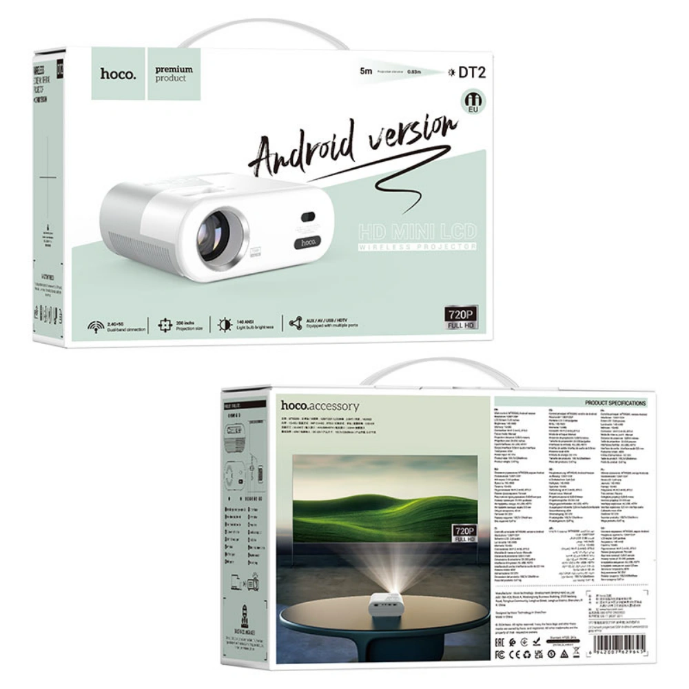 DT2 SMART PROJECTOR (720P ANDROID VERSION) – WEBP -8
