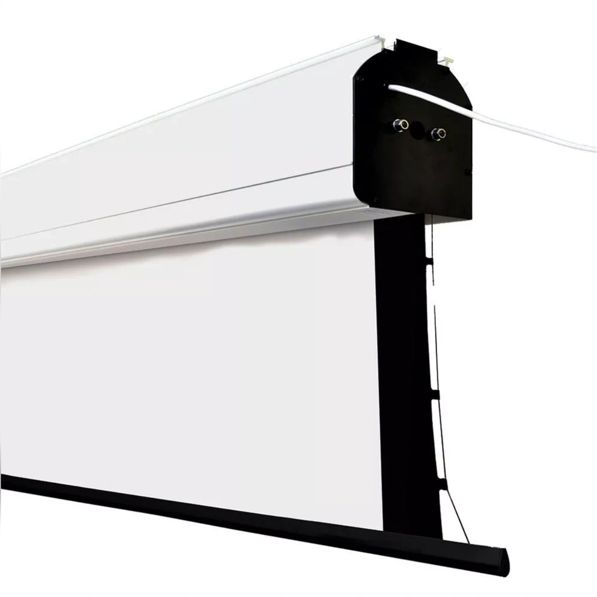 EVS Floating Electric Tension Projector Screen With Remote Matte White 220cm x 125cm EVS-100H – WEBP -1