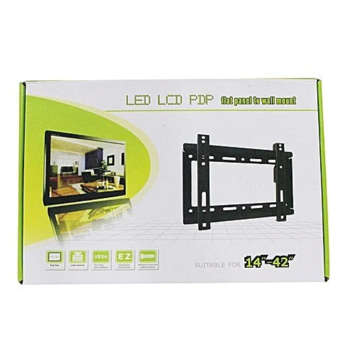 Fixed TV Wall Mount & Bracket LEDLCD 14–42 HD601 – WEBP -2