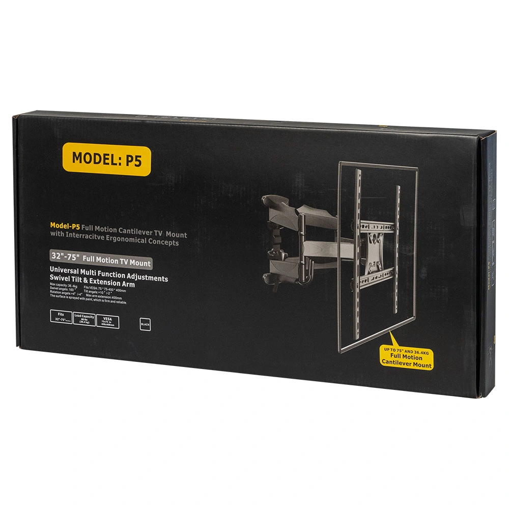 Full Motion Cantilever TV Wall Mount & Bracket LEDLCD Tilt & Swivel 32–75 P5 – WEBP -3