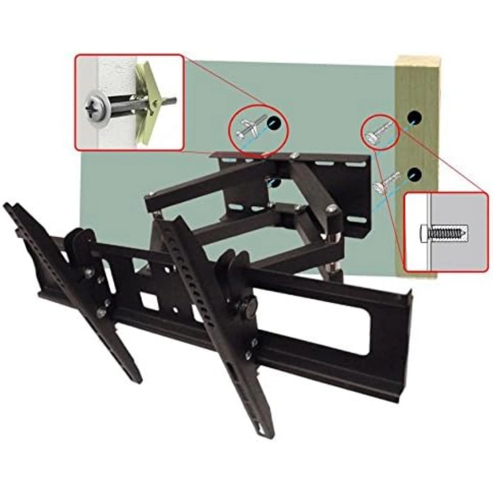 Full Motion Cantilever TV Wall Mount & Bracket LEDLCD Tilt & Swivel 32–80 SH-80 – WEBP -4