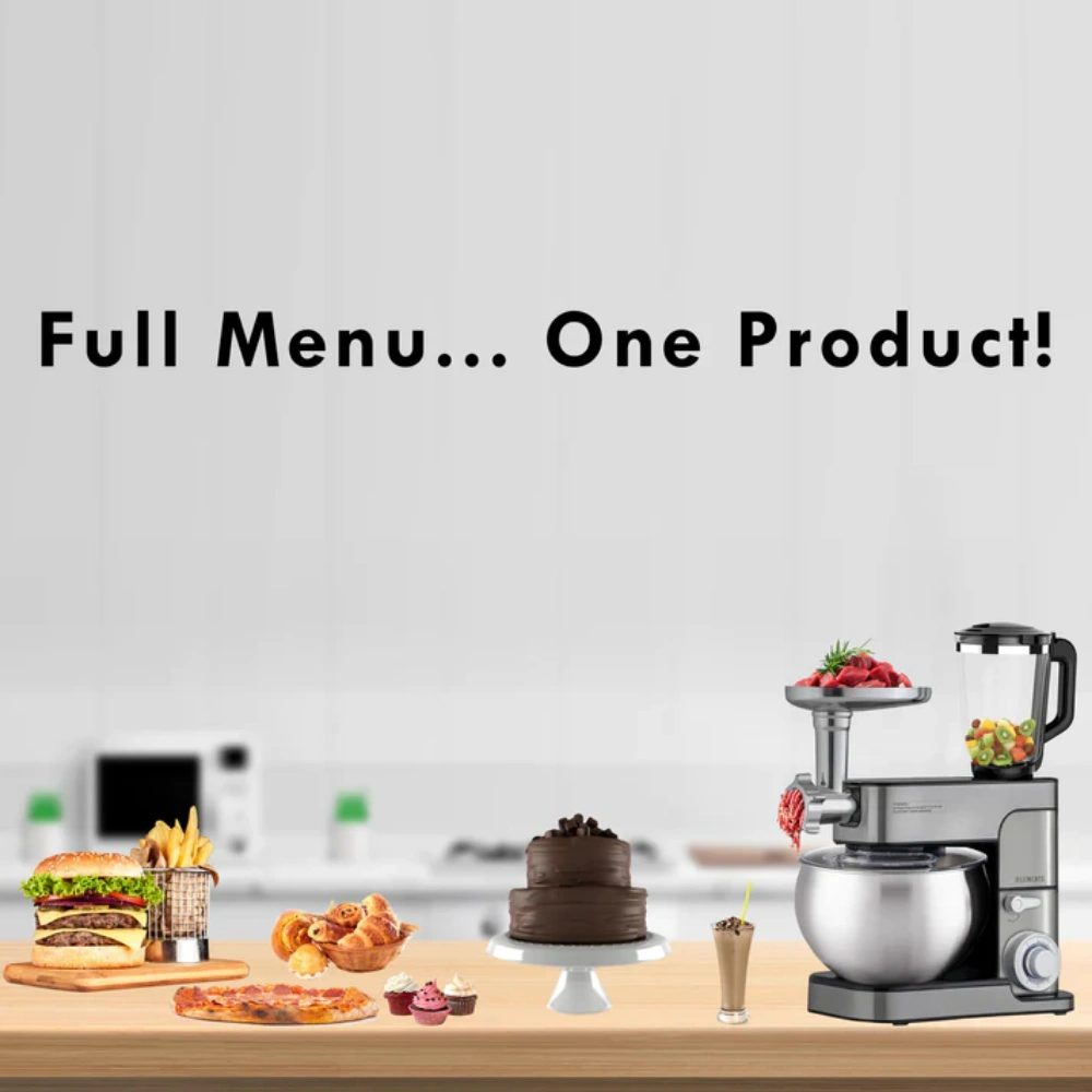 KB Elements 3 In 1 Kitchen Stainless Steel Mixer 8.5 Liters ELK85LM – WEBP -011