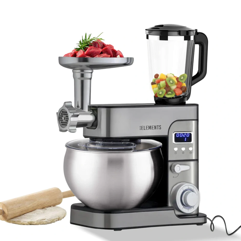 KB Elements 4 in 1 Kitchen Stainless Steel Mixer 8.5 Liters ELK85LP – WEBP -2