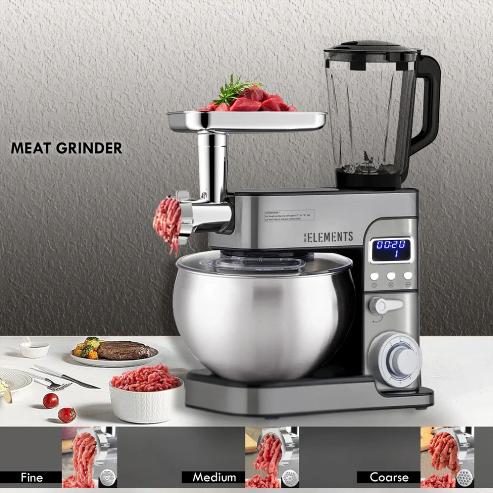 KB Elements 4 in 1 Kitchen Stainless Steel Mixer 8.5 Liters ELK85LP – WEBP -4