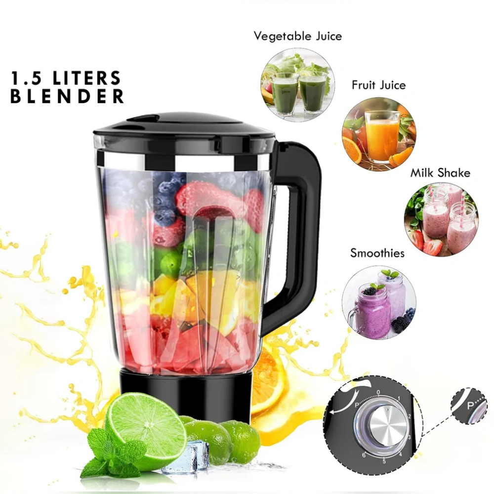 KB Elements 4 in 1 Kitchen Stainless Steel Mixer 8.5 Liters ELK85LP – WEBP -8