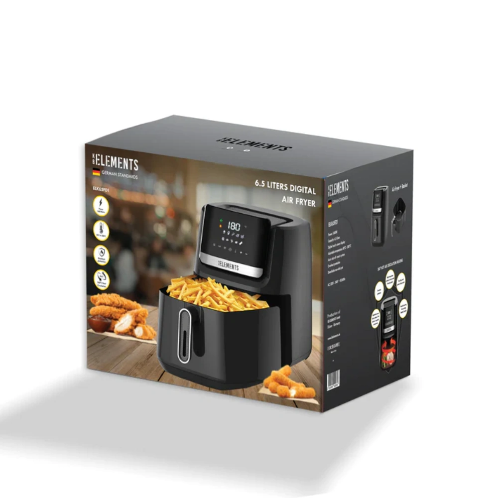 KB Elements 6.5 Liters Digital Air Fryer ELK65FD1 – WEBP -7