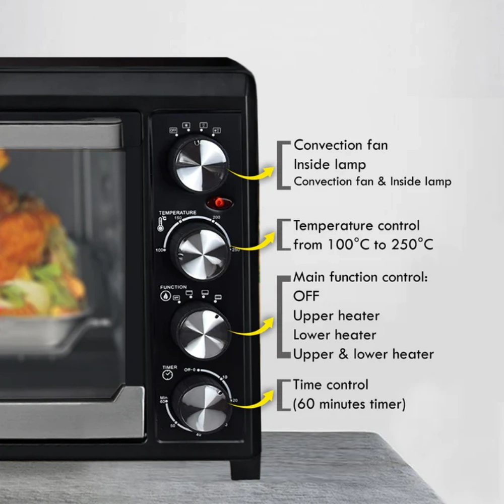 KB Elements 65 Liters Electrical Convection Oven ELK65V1 – WEBP -7