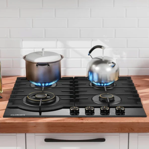 KB Elements Built-in Gas Cooktop ( 4 Gas Burners ) | ELK130GH4