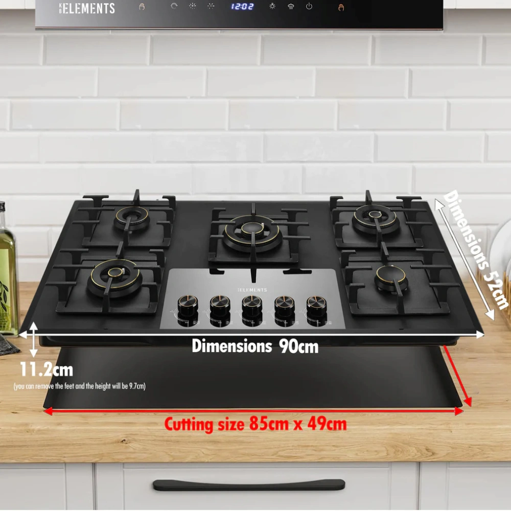 KB Elements Built-In Gas CookTop ( 5 Burners ) – ELK132GH5 – WEBP-4