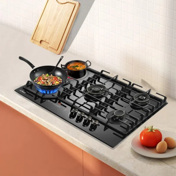 KB Elements Built-in Gas Cooktop ( 4 Gas Burners + 1 Electric Cooker ) | ELK131GH5