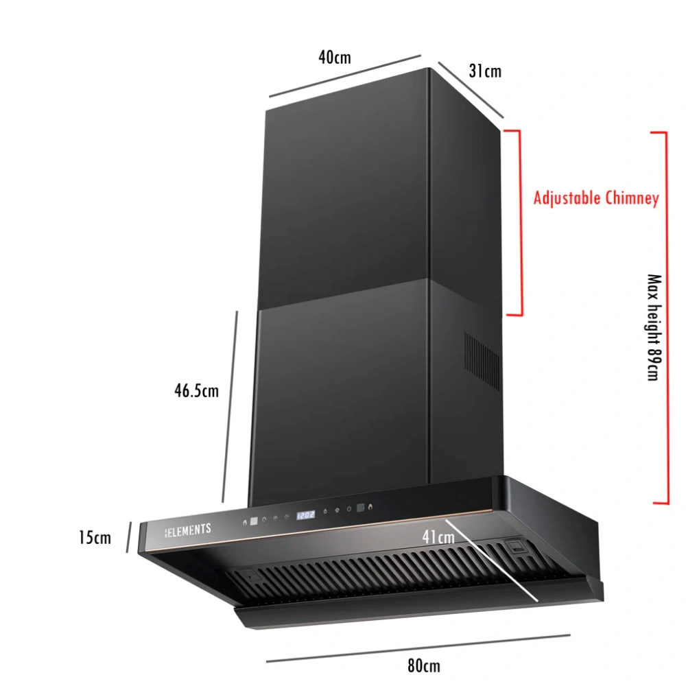 KB Elements Kitchen Hood 80cm ELK151H80 – WEBP -5
