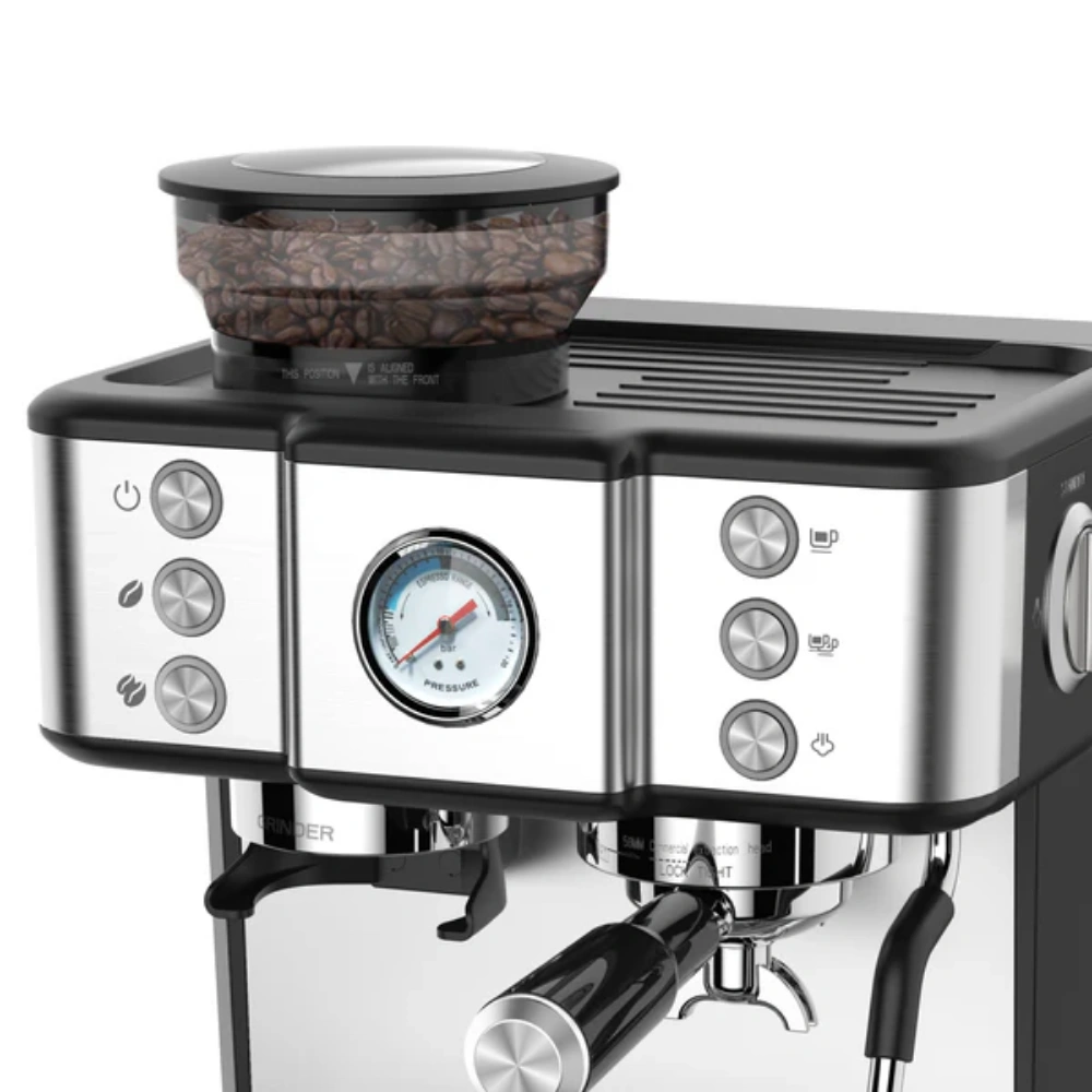 KB Elements Preciso Coffee Machine With Grinder ELK201CS – WEBP -4