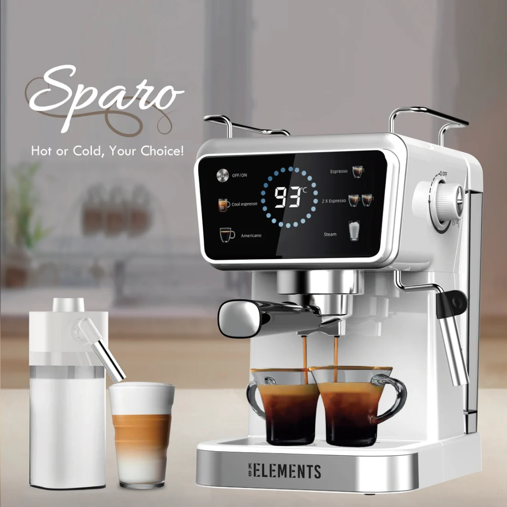 KB Elements Sparo Coffee Machine ELK203CW – WEBP -1