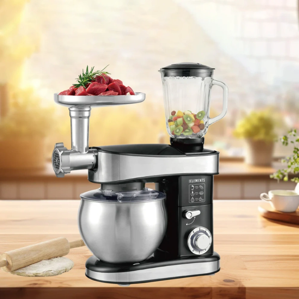 KB Elements Stainless Steel Stand Mixer 7.5 Liters ELK75LP-BK – WEBP -4