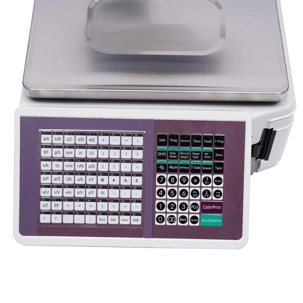 TMA Supermarket Barcode Weighing Cash Register Scale – Touch POS – Label Printing TM-30A-5W – WEBP -5
