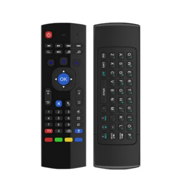 Universal Wireless Air Fly Mouse Remote Control With Keyboard For All Brands TV | MX3