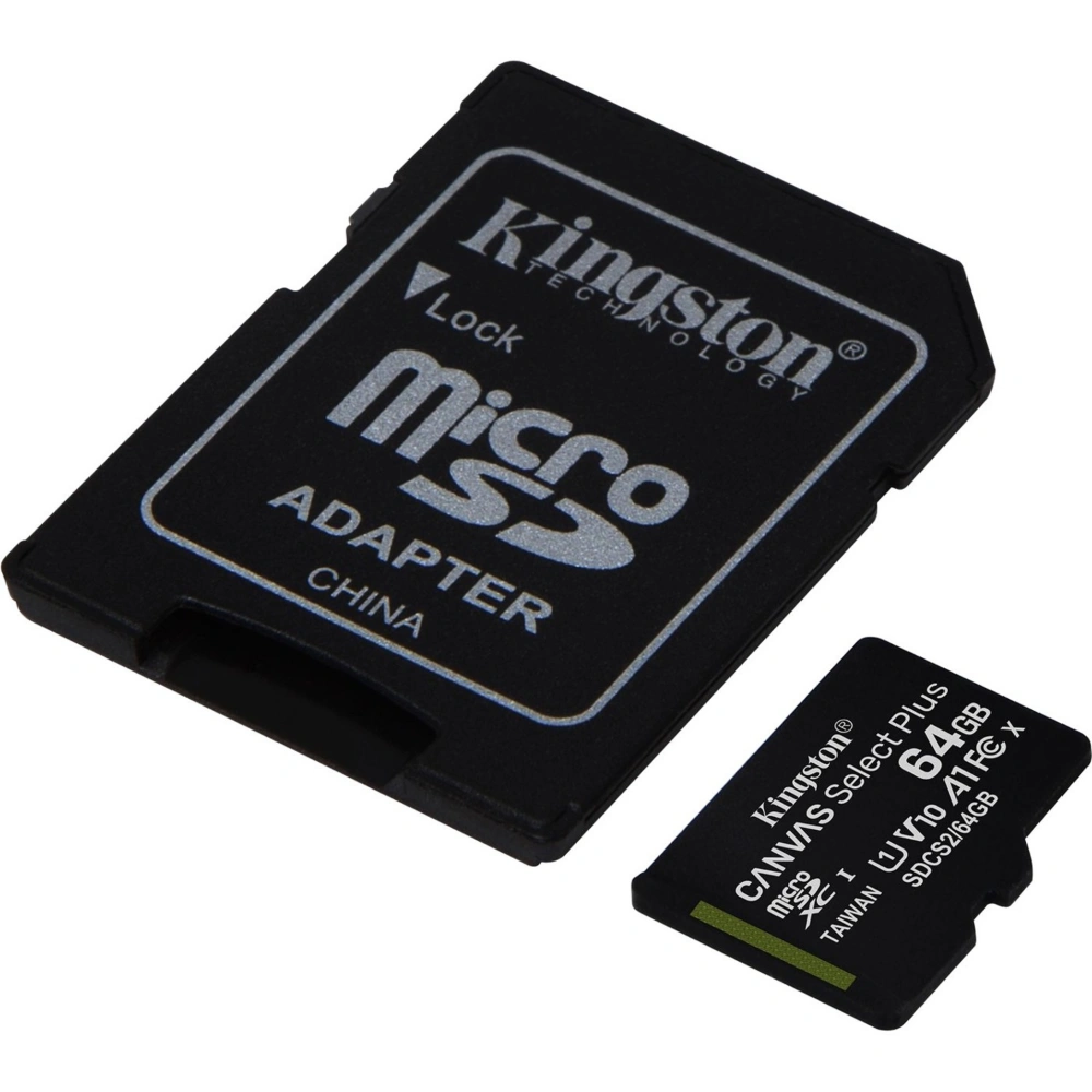 Kingston 64GB MicroSD Class 10 Memory Card SDCS264GB – WEBP -3