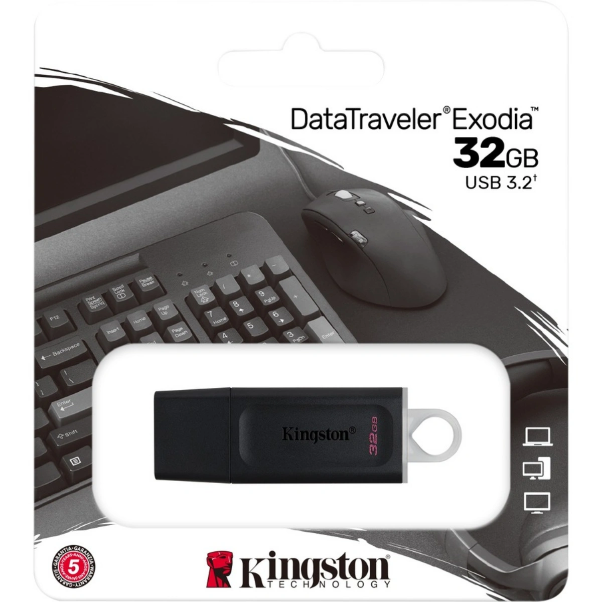 Kingston DataTraveler Exodia 32GB USB 3.2 Flash Drive DTX32GB – WEBP -1